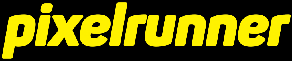 Logo of Pixelrunner, known for large scale land art printing.