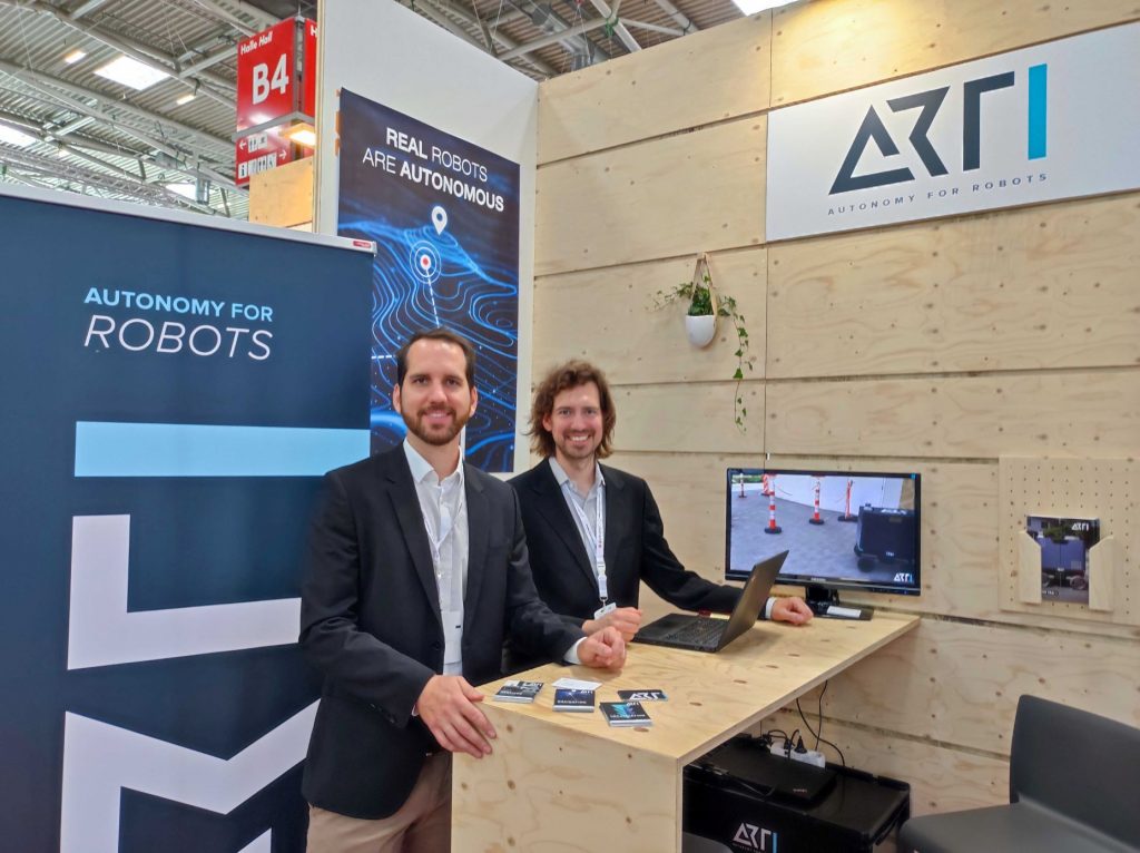 Konstantin and Alexander at Automatica 2023